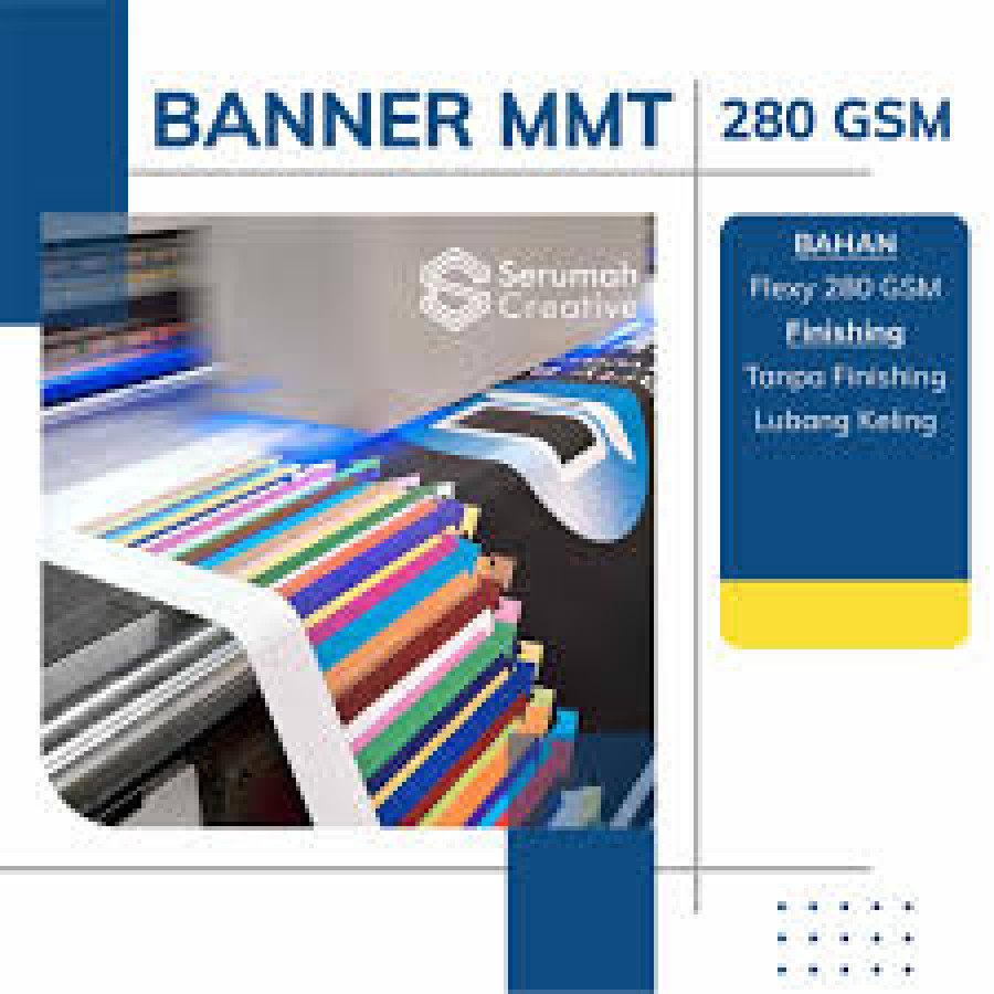 Plastik Banner Full Colour (m2) - samping