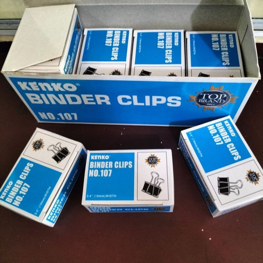BLINDER CLIPS NO 107 KENKO - utama