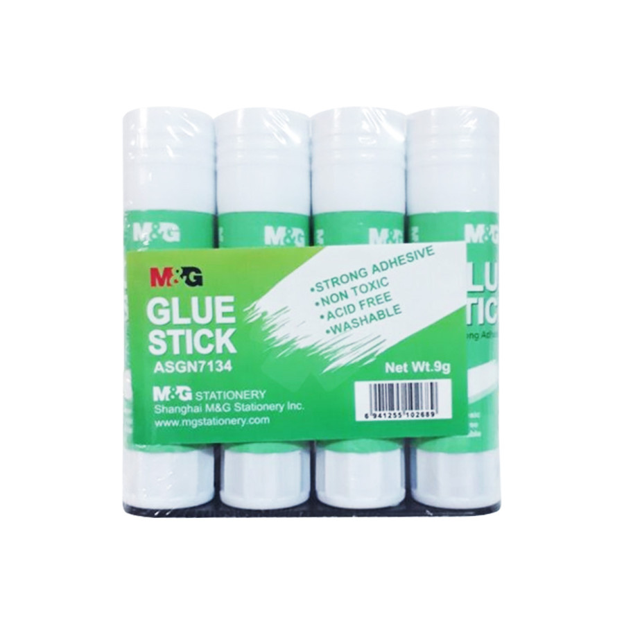 Glue Stick Lem Kertas Stick M&G ASGN7134 9Gr 12 PCS - depan