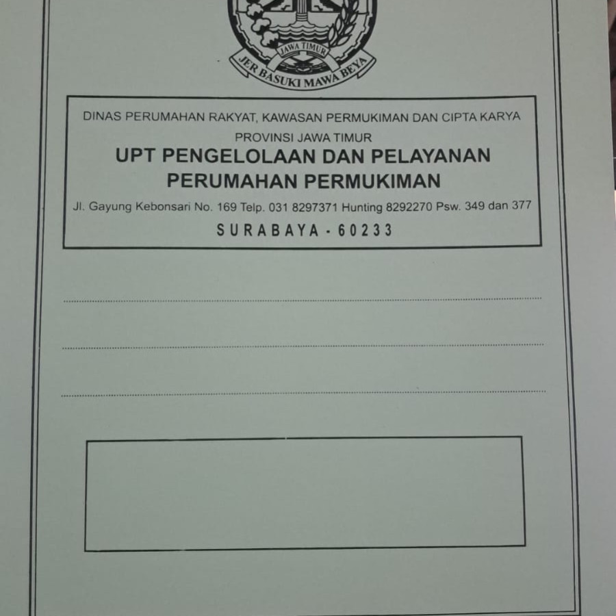 Cetak Map Dinas