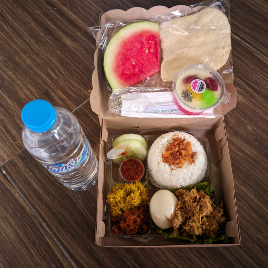 Nasi kotak - utama