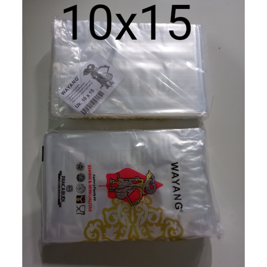 Plastik 10x15 BENING MERK RANDOM