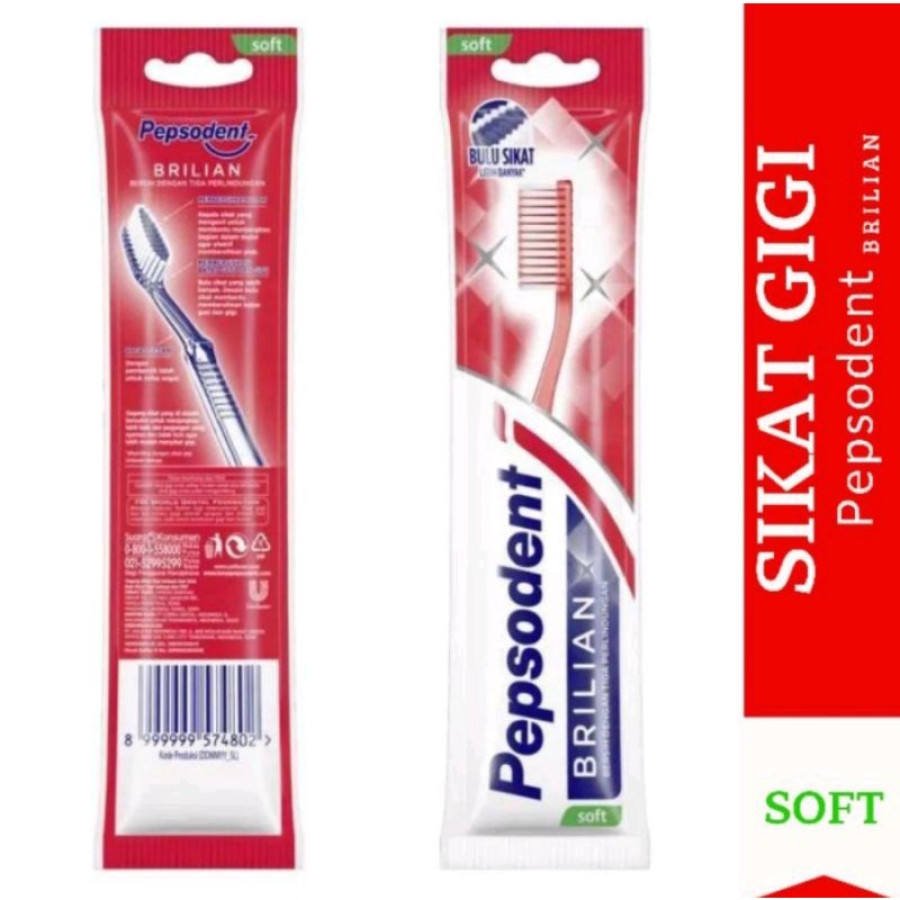 Sikat Gigi Biasa  Merk : Pepsodent