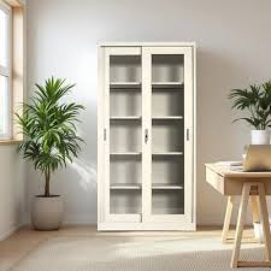 Lemari Arsip Sliding Kaca