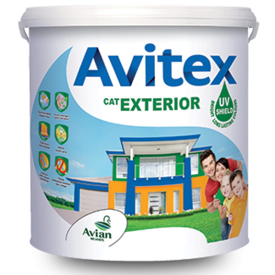Cat Tembok Eksterior Avitex (2.5KG)