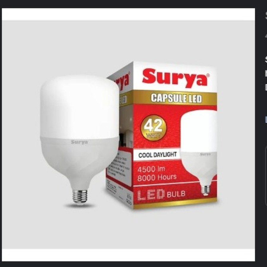 LAMPU LED 42 WATT SURYA