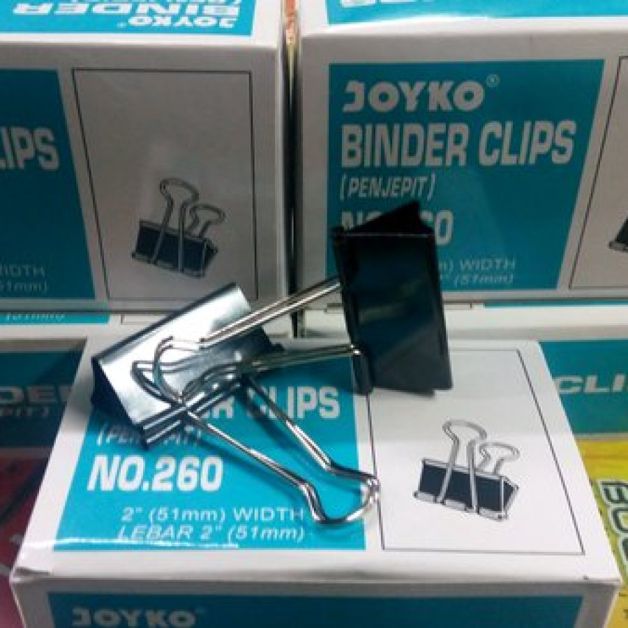 Binder Clip 260 Merk Joyko