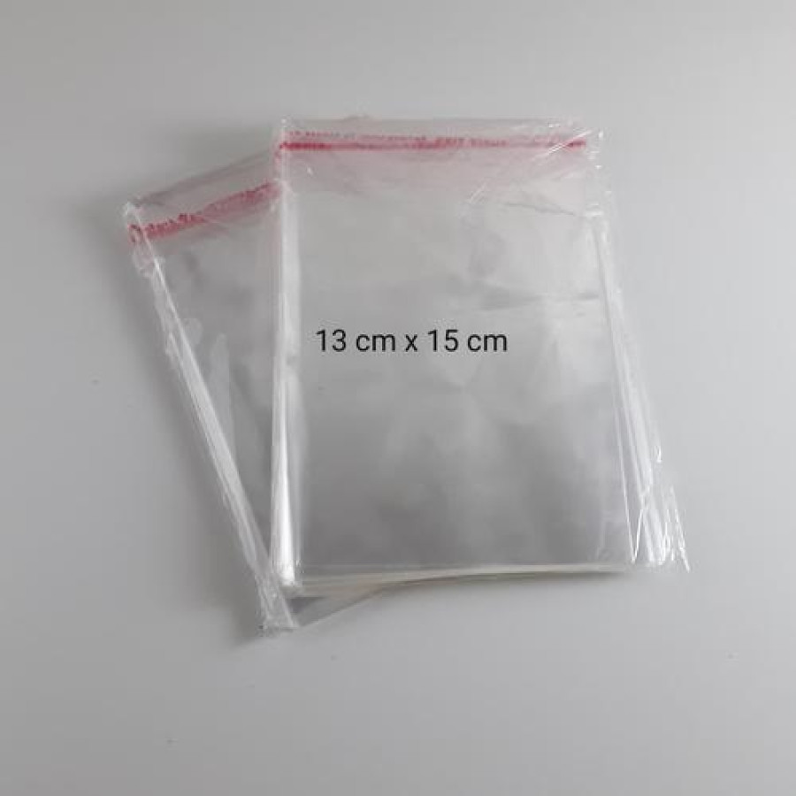 Plastik Opp Bening - 13x15