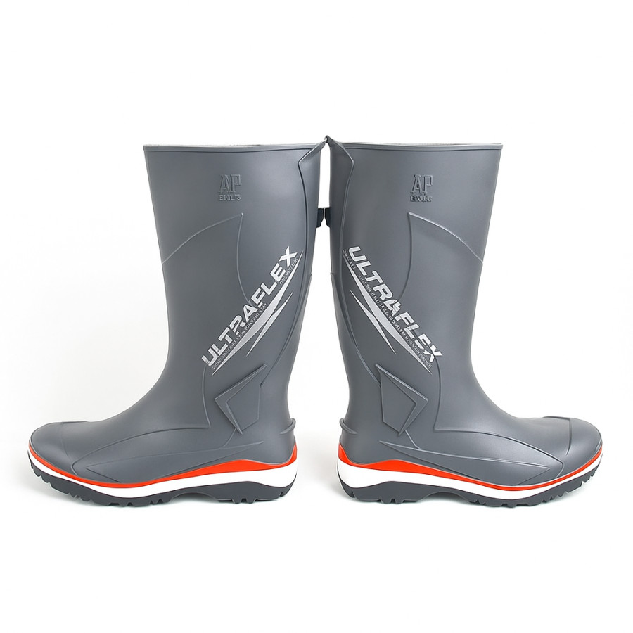 Sepatu Boot Tinggi AP Boots AP ULTRAFLEX Abu Karet - depan