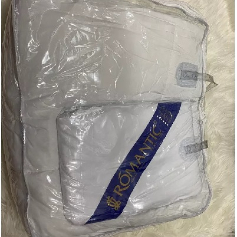 Sprei / Bed Cover Putih ROMANTIC - samping