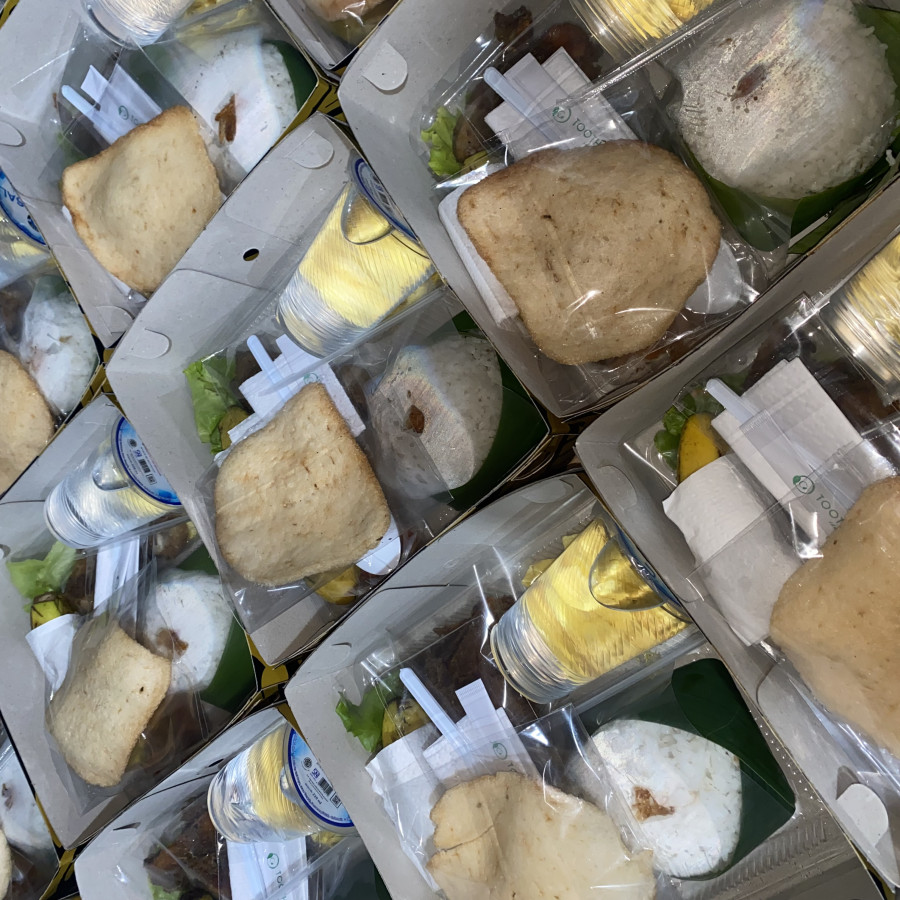 Nasi box hemat - depan