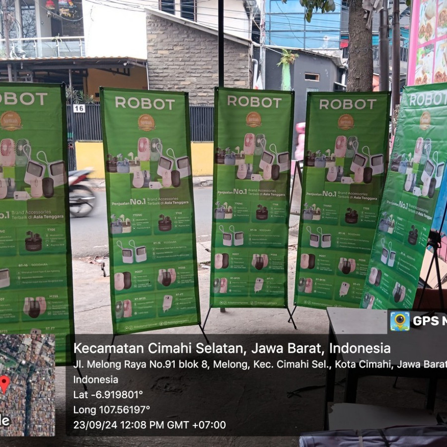 X-Banner 60x160cm - depan