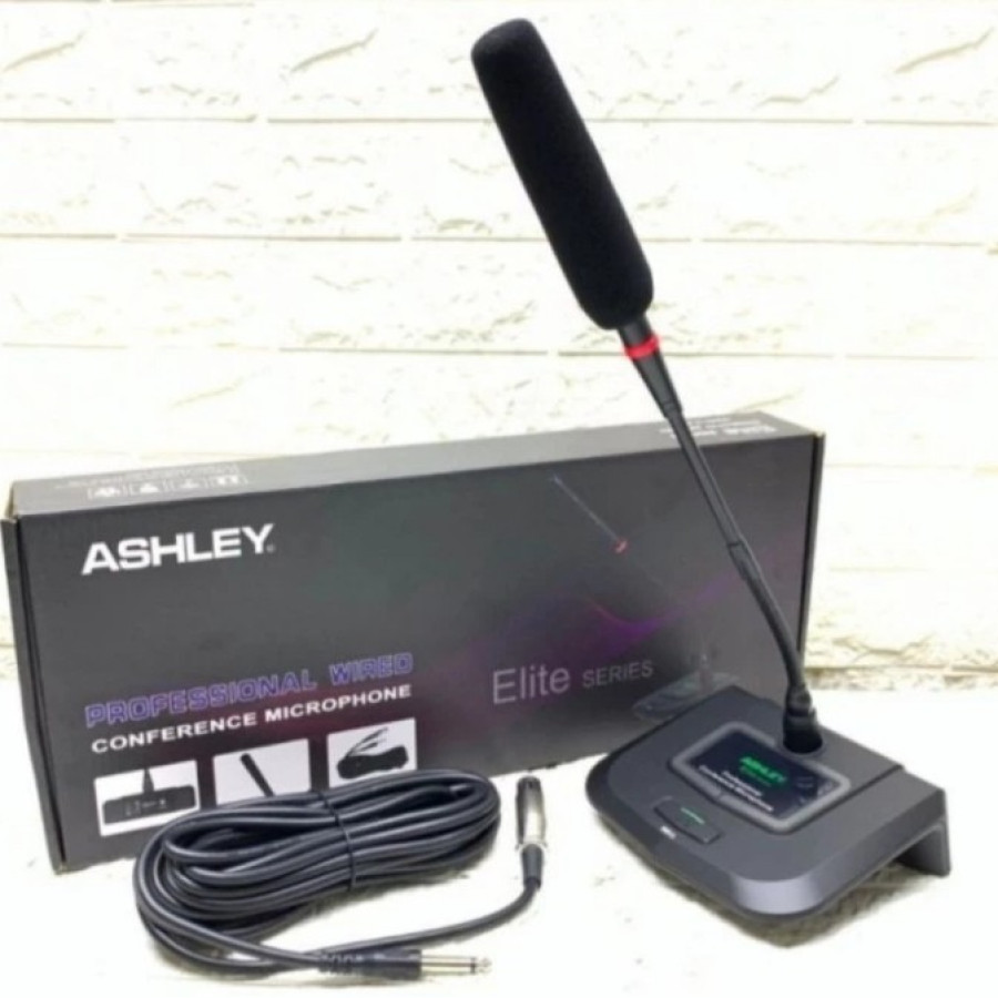 Mic Wireless Meja Podium Conference ASHLEY