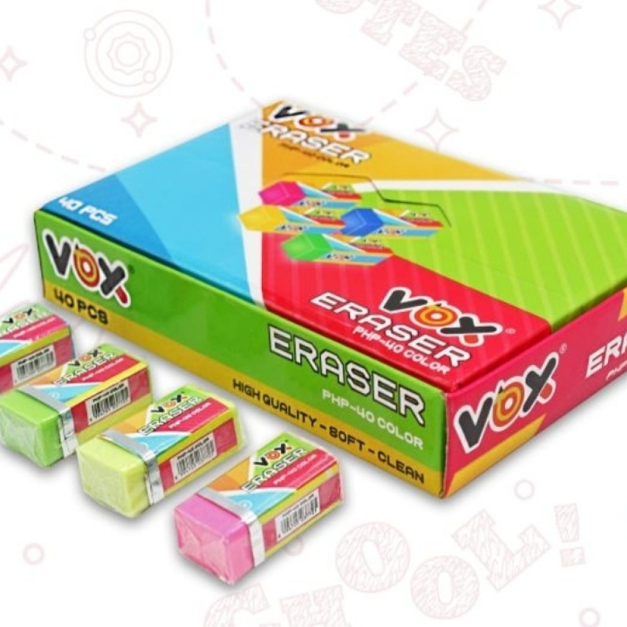 VOX ERASER PENGHAPUS PENSIL