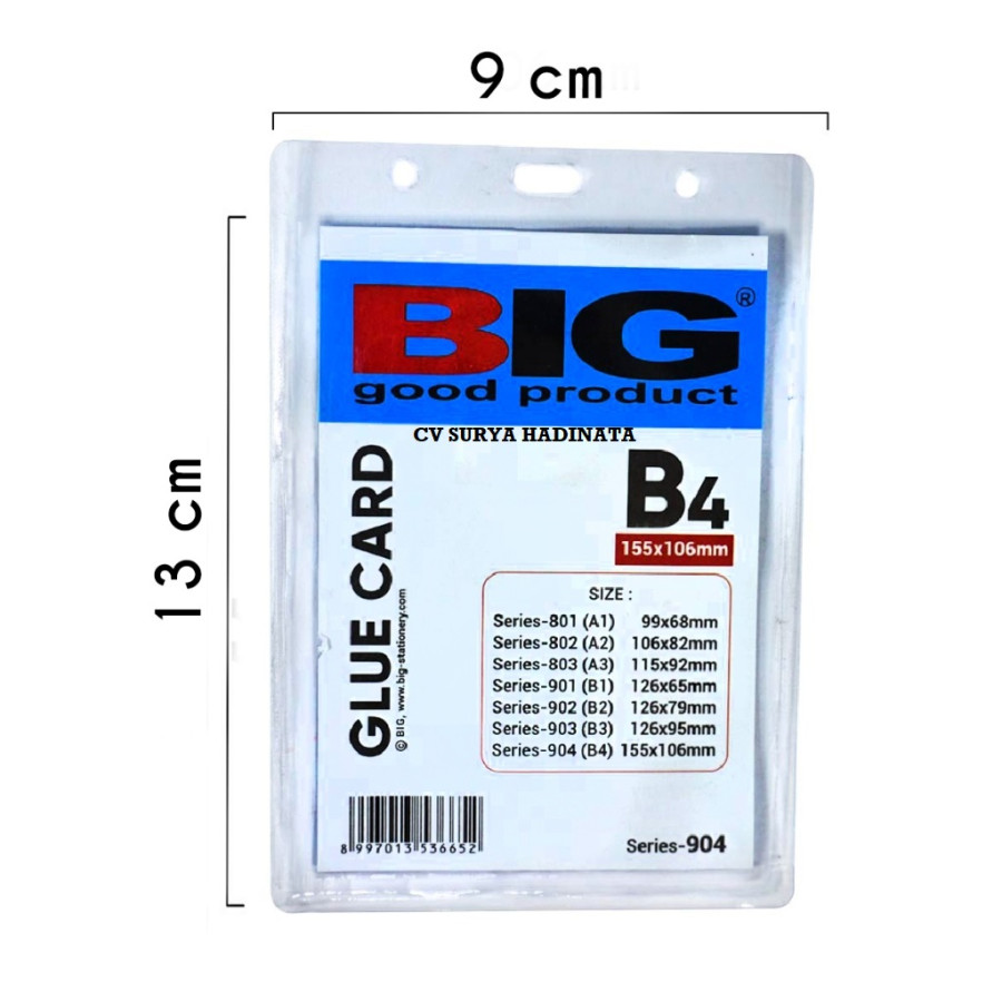 PLASTIK MIKA ID CARD B4  BIG