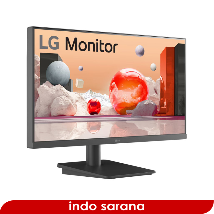 Monitor LG 24MS500-B 24 Inch - LED IPS 100Hz, HDMI - depan