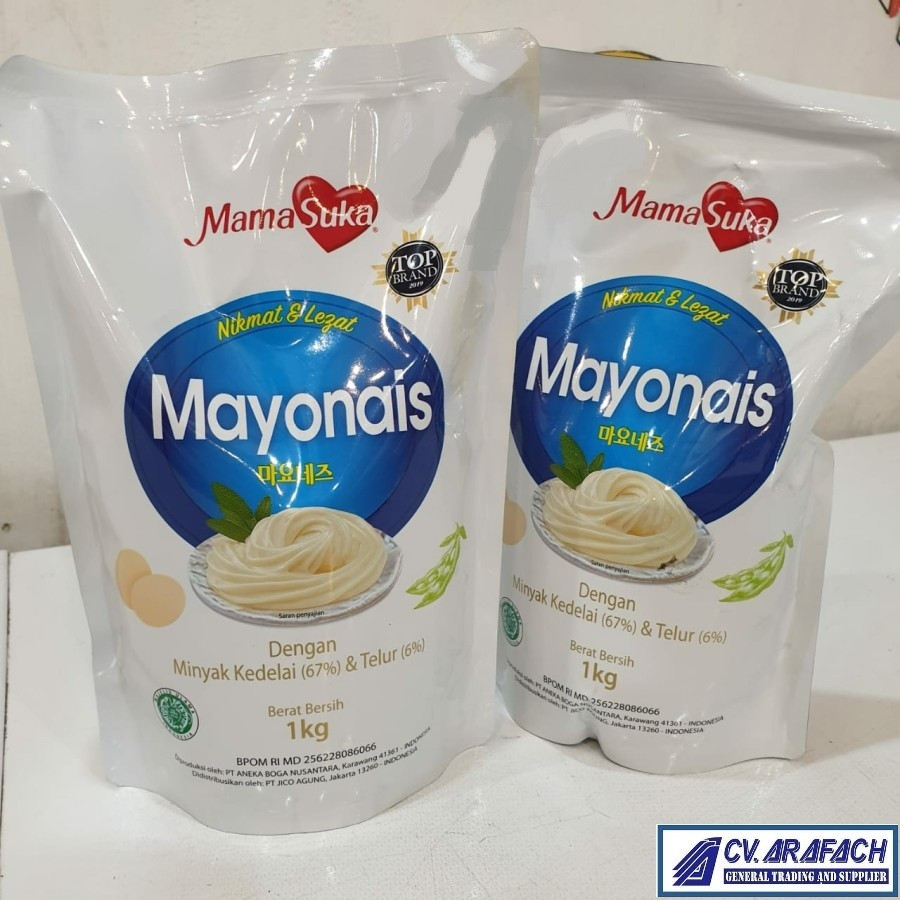 Mayonaise Mamasuka - 1 Kg - samping