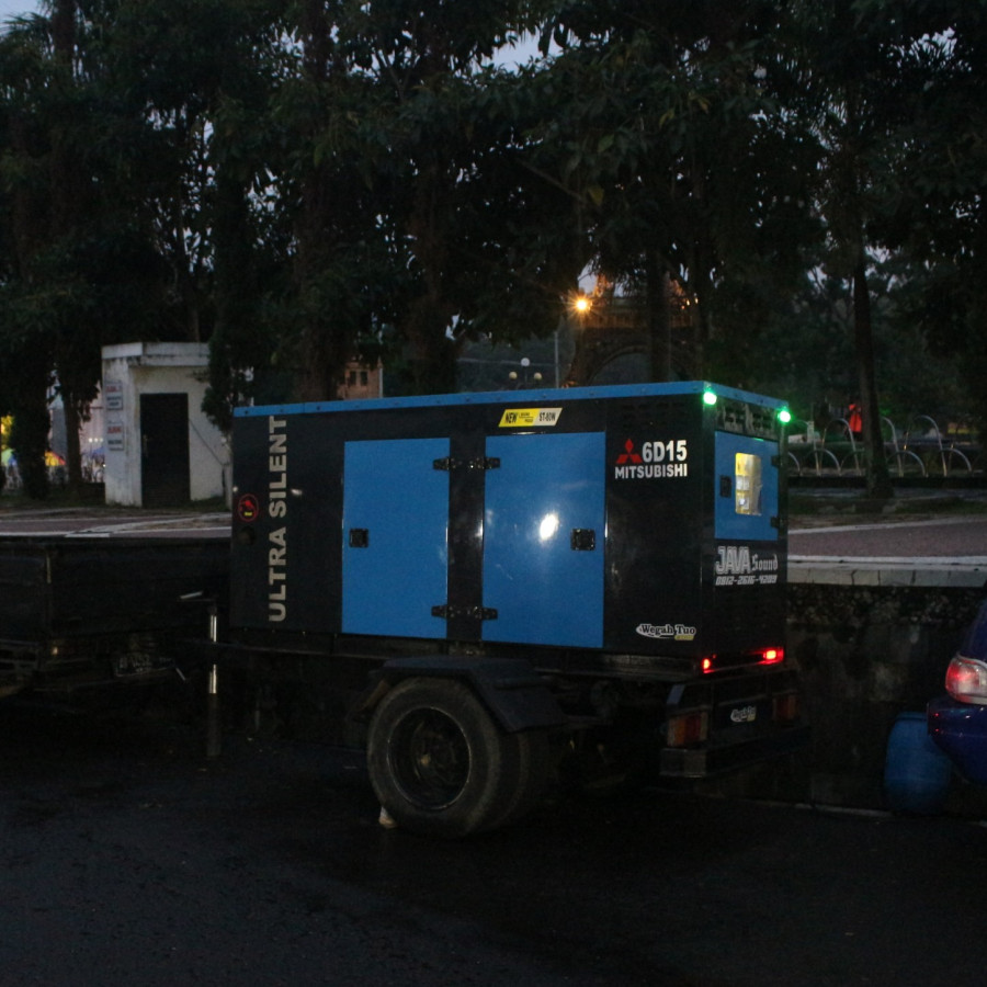 Paket Genset Event - 250KVA - depan