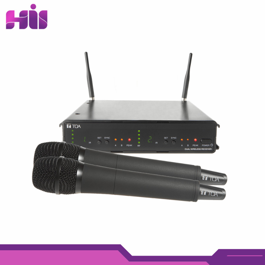 TOA Z-WS422-AS Dual Channel Wireless Set
