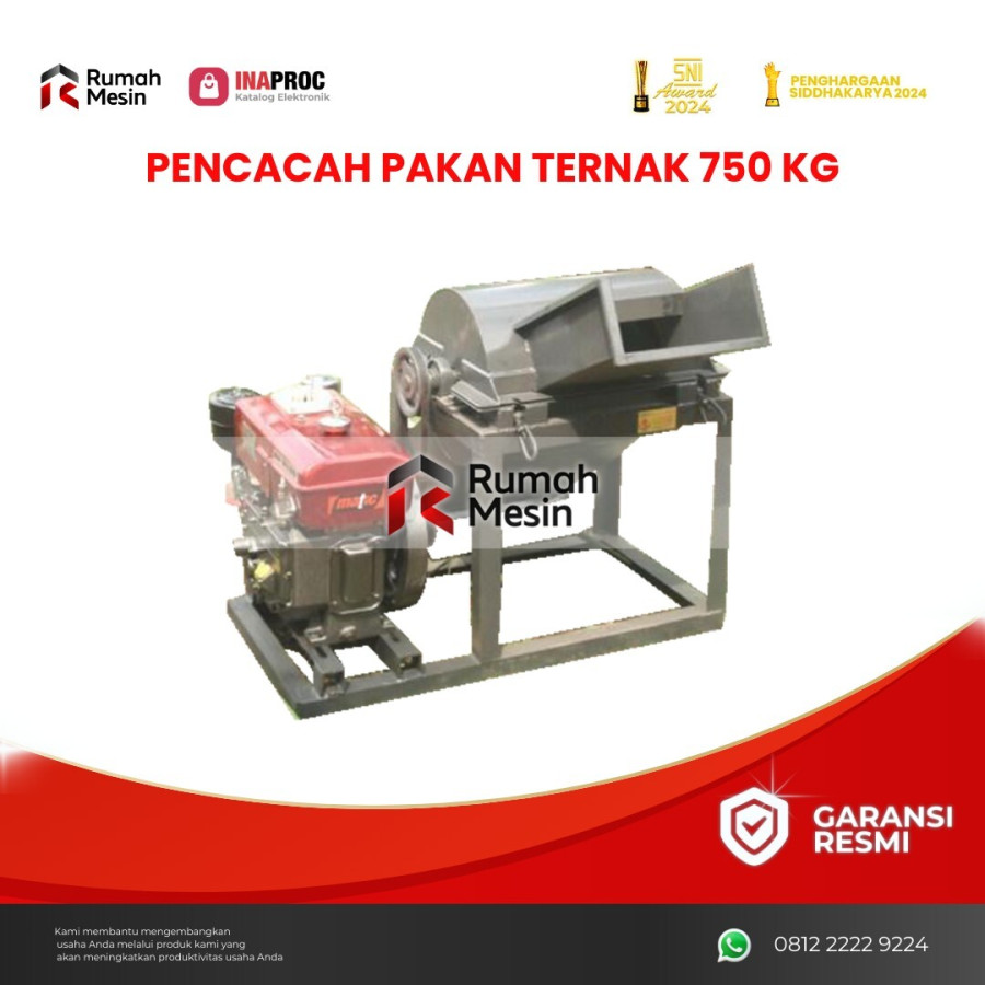 Pencacah Pakan Ternak 750 KG - utama