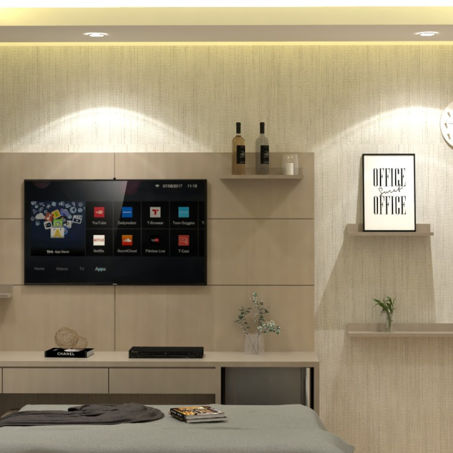 Interior Set Apartemen Studio E Virenze Jateng semarang Solo Yogya - samping