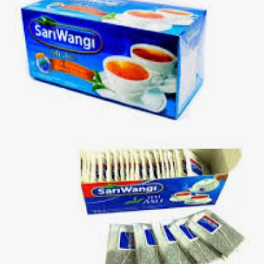 Teh celup Sariwangi isi 25 - detail