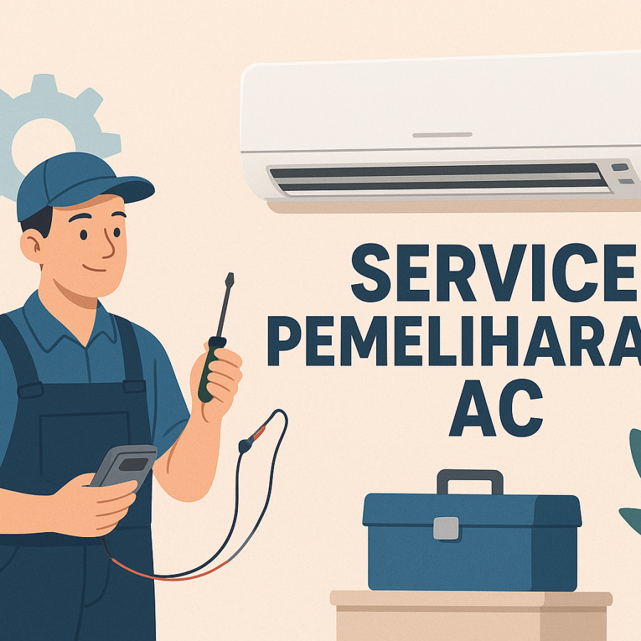 Service Pemeliharaan AC 0.5PK-1.5PK