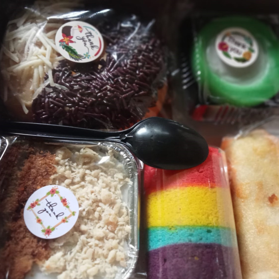 snack kue kotak - detail