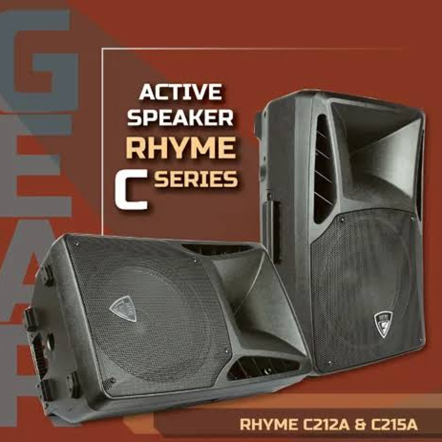 Sound System Rhyme C215a include Mixer dan Mic Wireless dan Stand Tripod