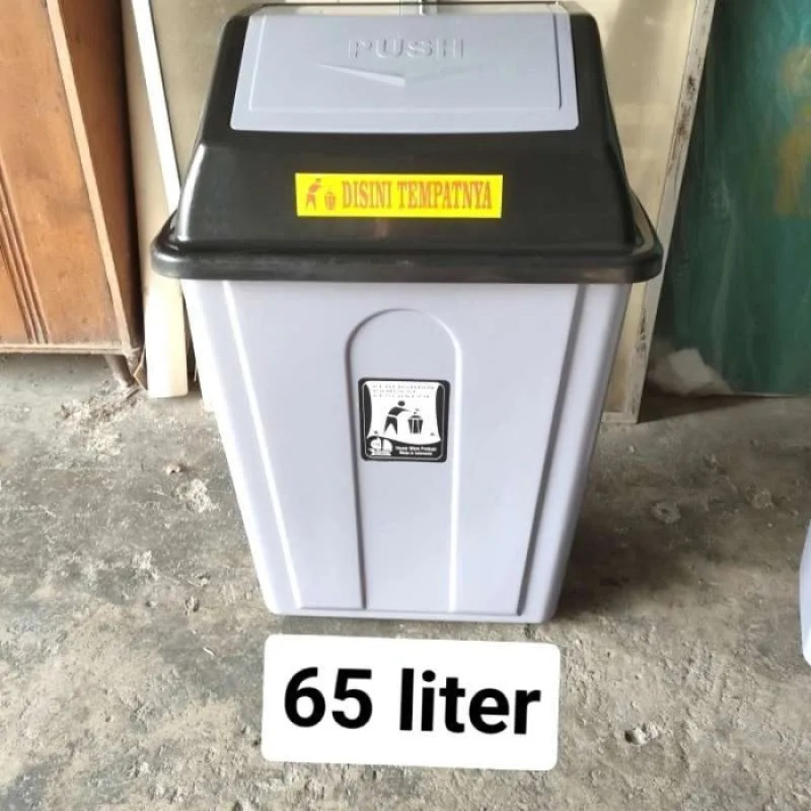 Tempat Sampah Plastik Tutup Atas 65 Liter