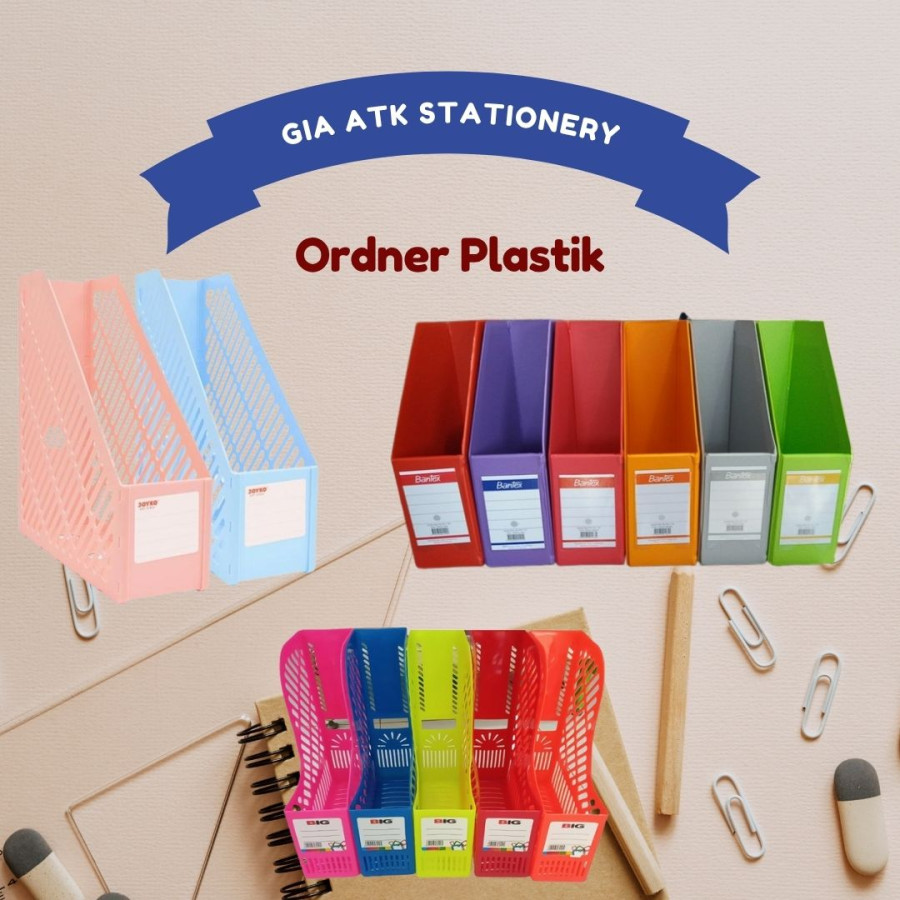 Ordner Plastik (Folder one, Big, Bantex, Joyko)