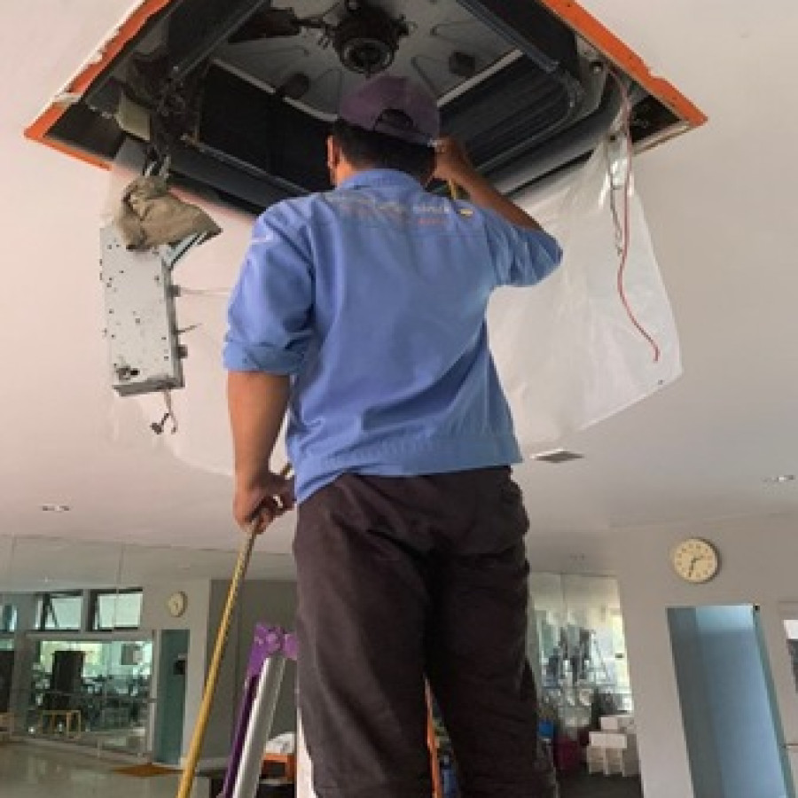 Service Cuci AC Cassette - utama
