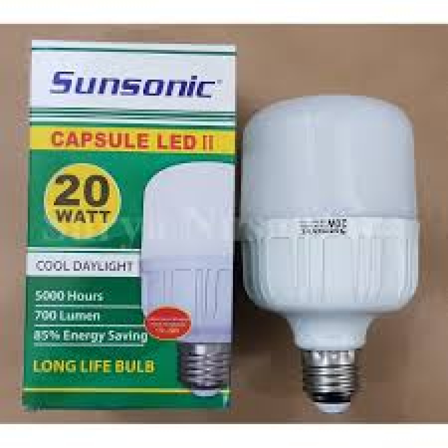 lampu led 20 watt hannochs, ecoking,jastek - utama