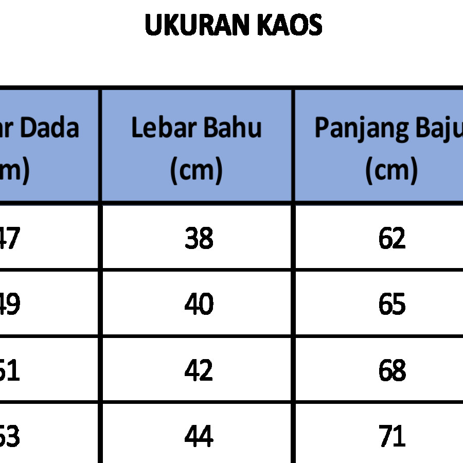 Pakaian Olahraga - samping