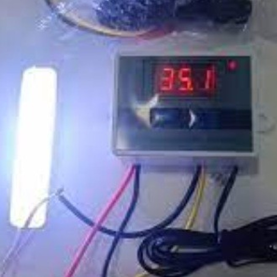 Pemeliharaan Ringan Termometer Digital - depan