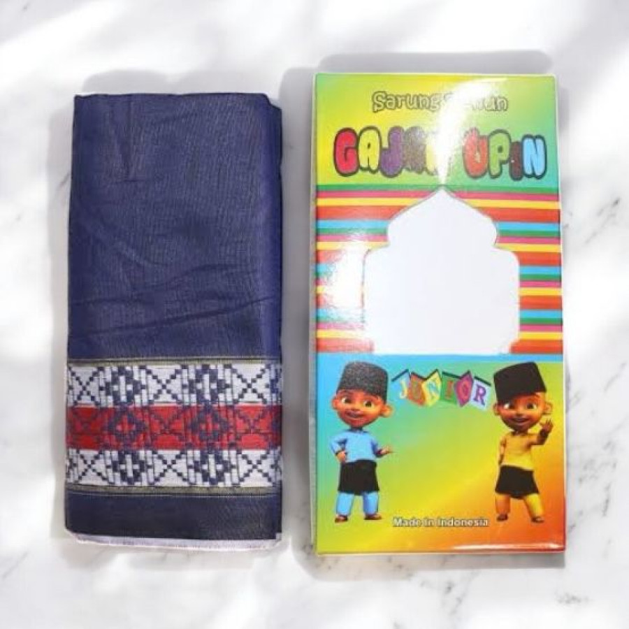 SARUNG ANAK GAJAH UPIN - depan