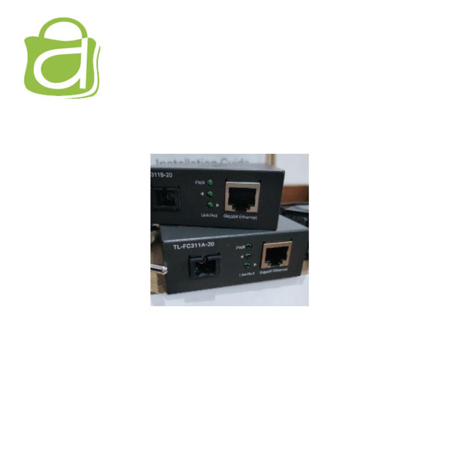 TPLINK TL-FC311A-20 PLUS TL-FC311B-20 MEDIA CONVERTER FO TOLAN GIGABIT
