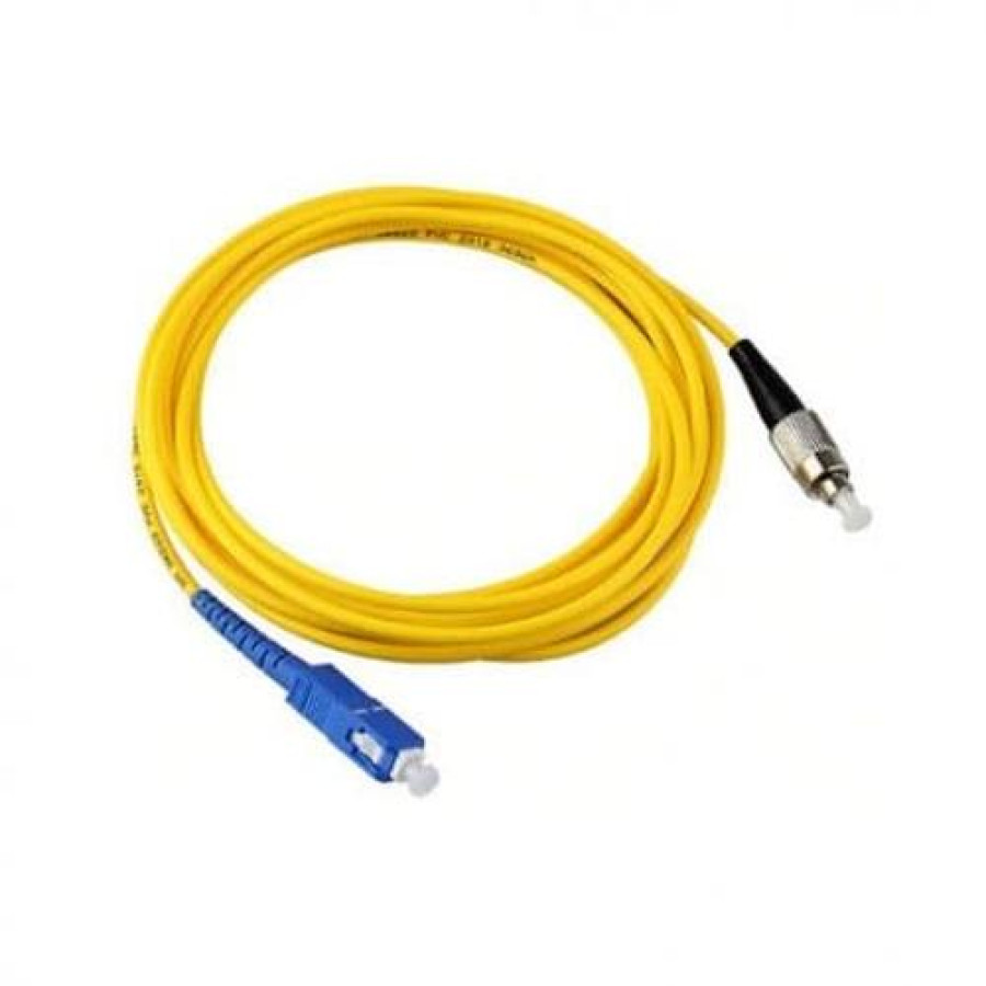 Patchcord Fiber Optik SC UPC to FC UPC Panjang 15 Meter Fiber Optic