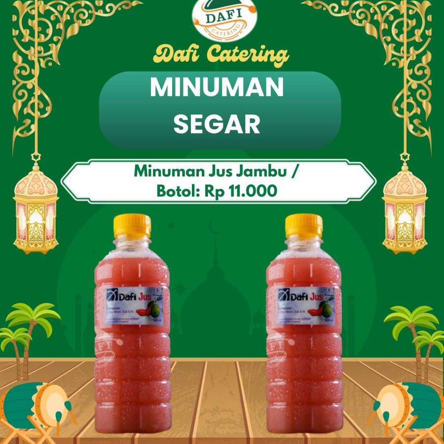 Minuman Segar Dafi - samping