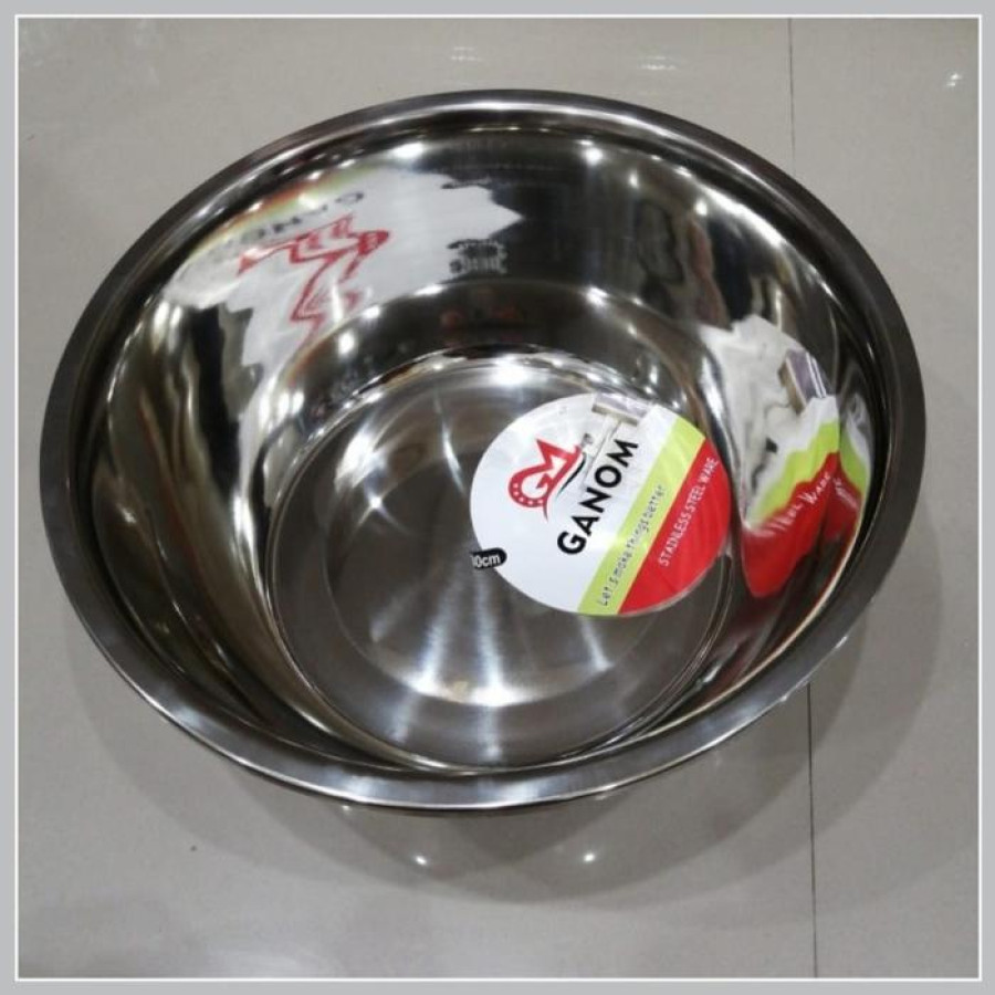 Baskom Stainless Diameter 30 Cm