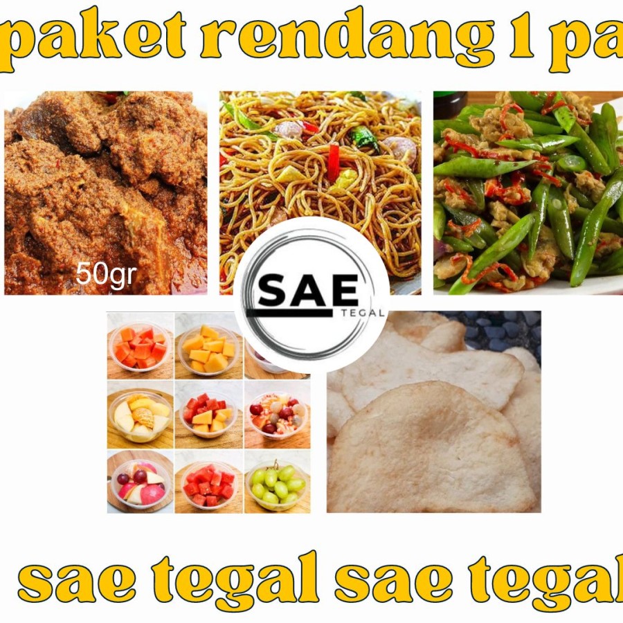 Nasi Box Paket Rendang 5