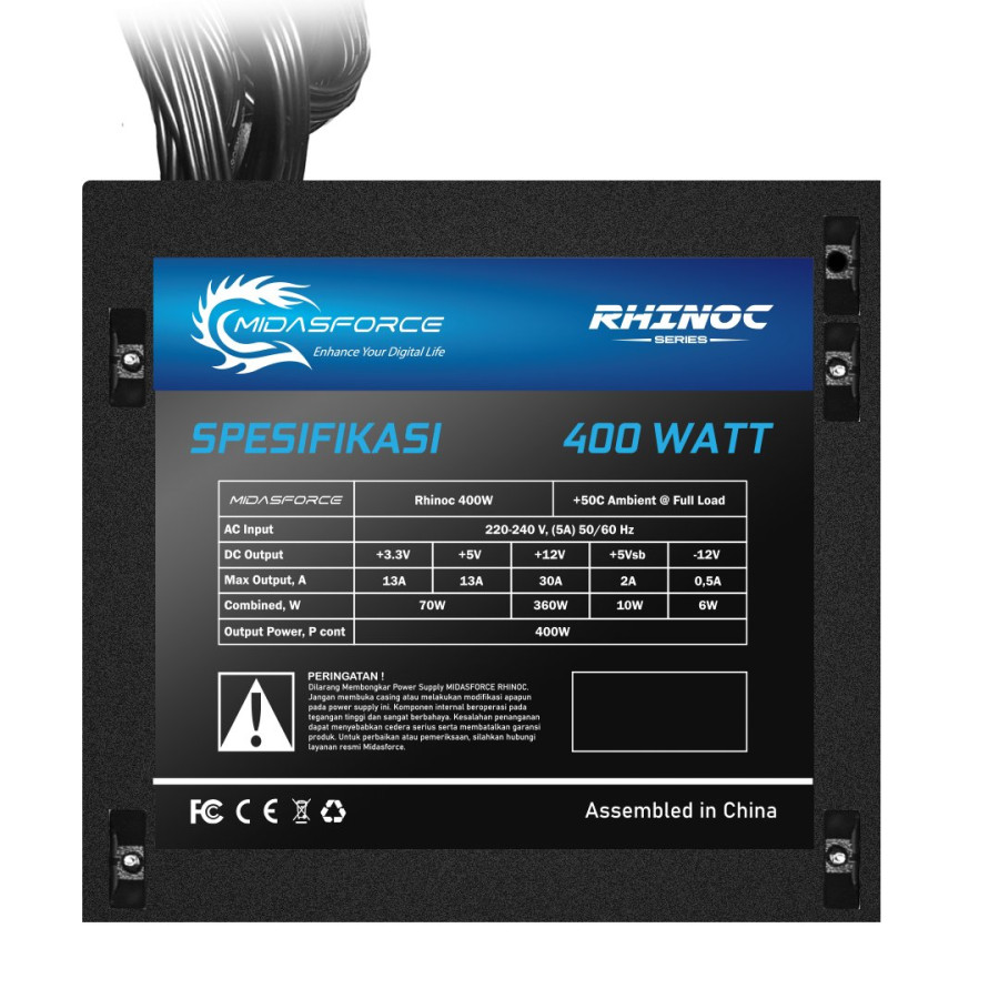 POWER SUPPLY RHINOC 400.4