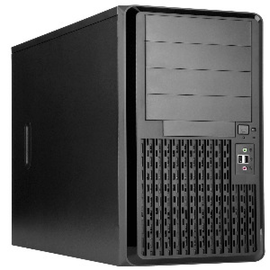 ZOAN ST160-Z2-PI5 (Intel Xeon E-2224, 2x16GB DDR4 UDIMM, 1x2TB SATA HDD, 2GB VRAM, DVD-RW, No OS, 3Yrs Next Business Day Onsite Service) [ZA0112BLAZ0Z