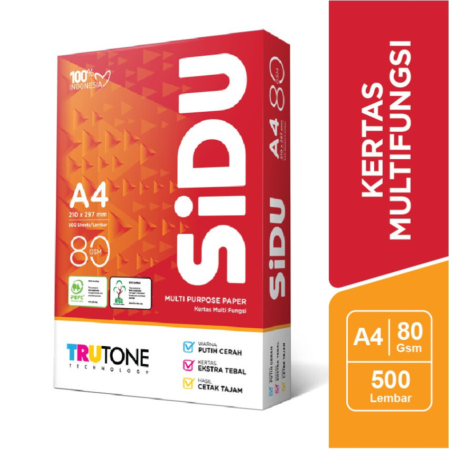 SINAR DUNIA - Kertas HVS A4 80 Gsm