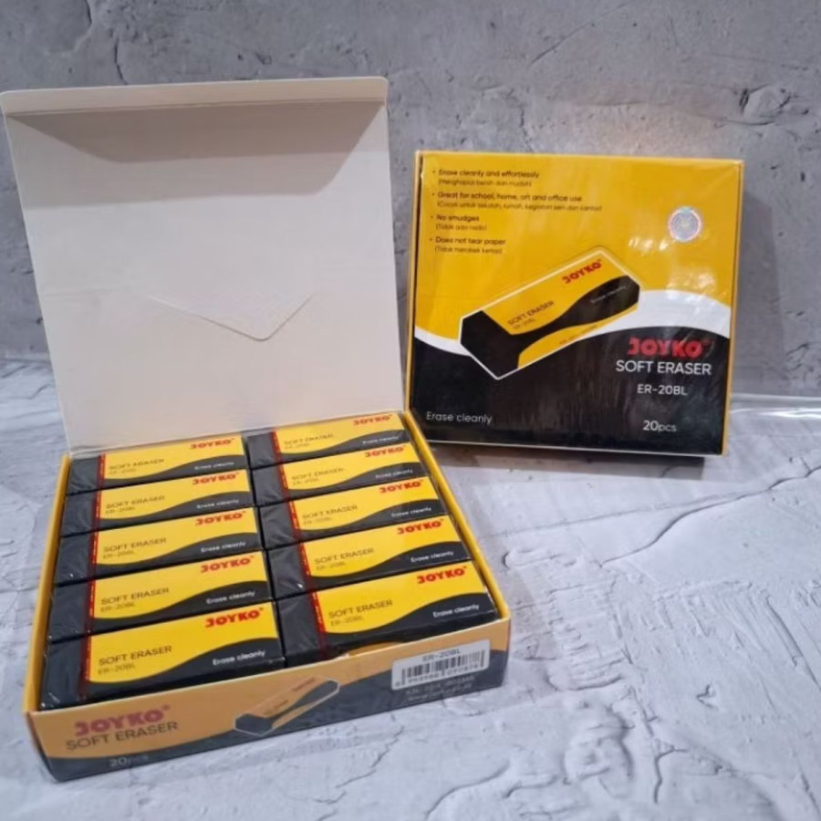Penghapus pensil Joyko isi 20