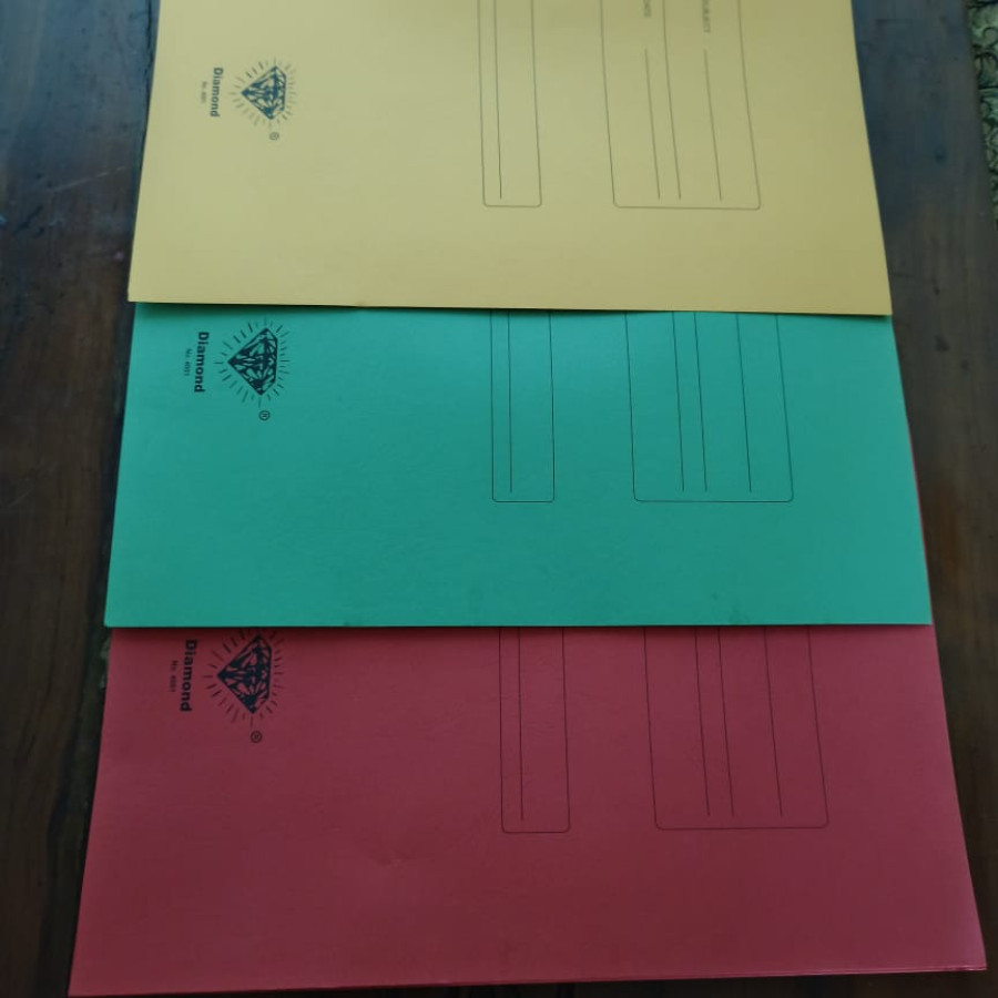 Map Snelhekter Kertas Ukuran Folio Merk Diamond - samping